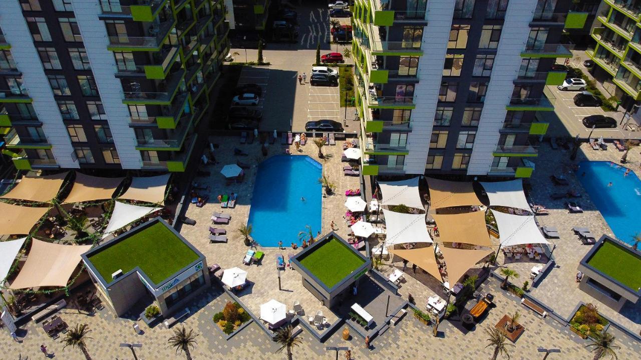 Coral Aparthotel Pool & Spa Mamaia Nord Năvodari المظهر الخارجي الصورة